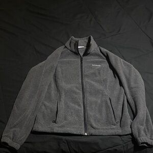 Columbia Charcoal Full-Zip Performance Jacket